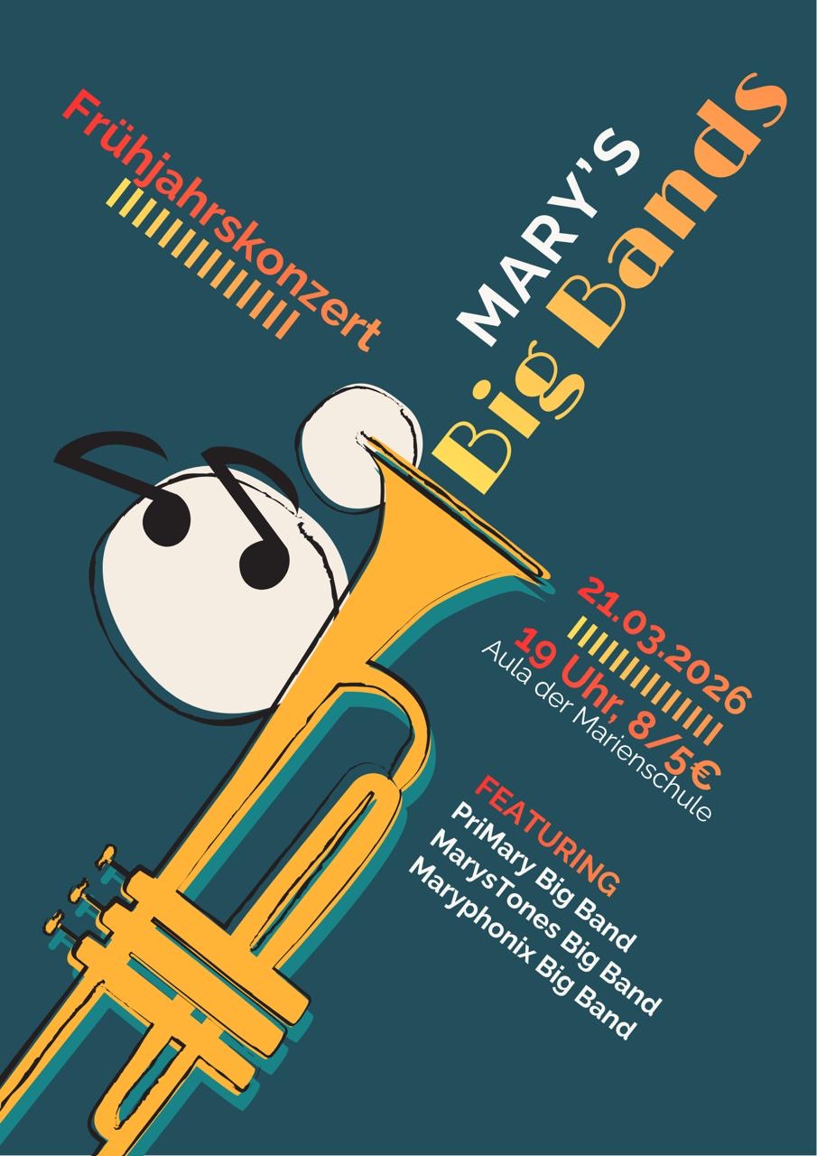 Frühjahrskonzert der Marienschul-Big Bands